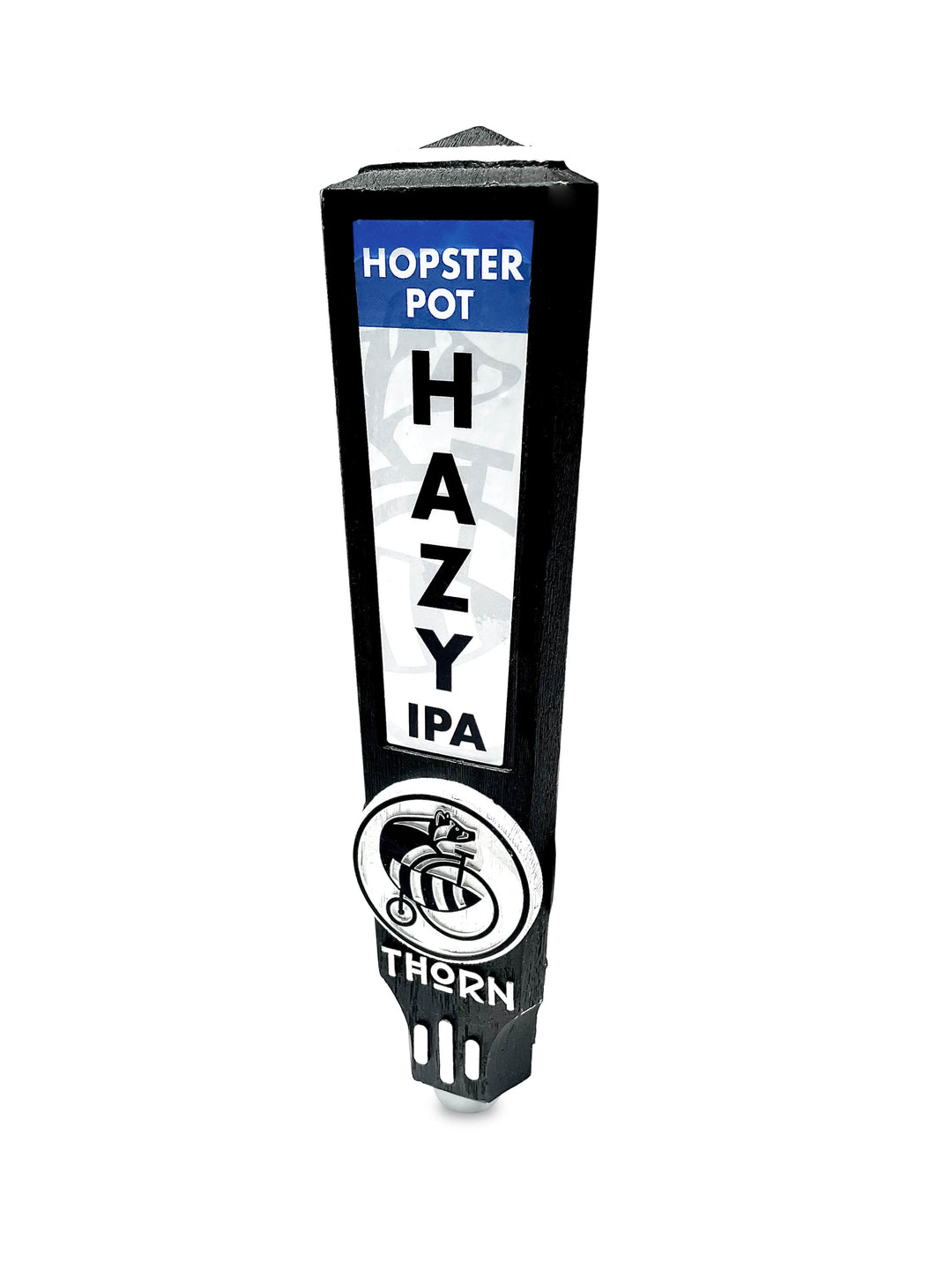 Custom molded resin tap handle for craft brewery